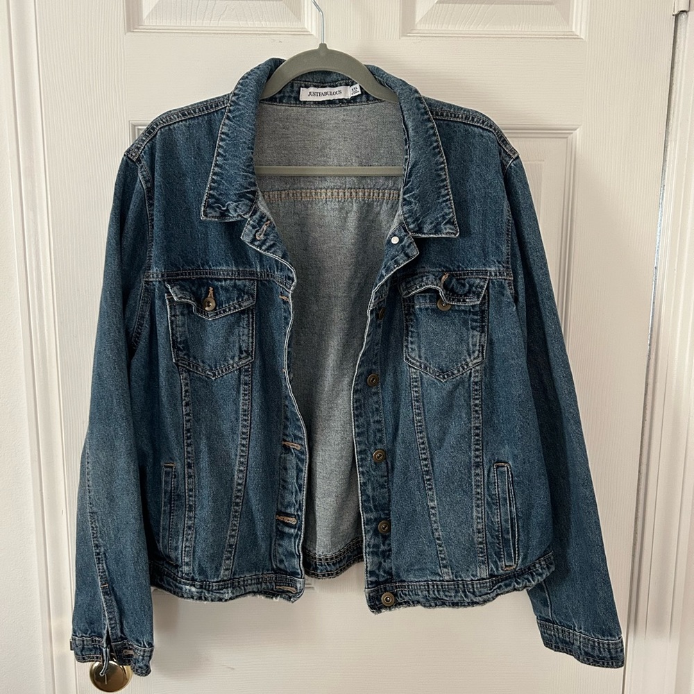 Justfab 2XL Denim Jacket